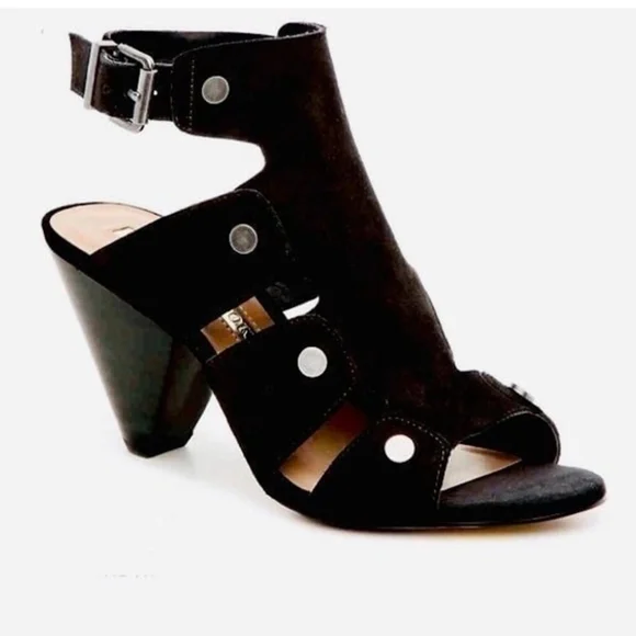 Audrey Brooke Katy Suede Studded Heels - Picture 9 of 9